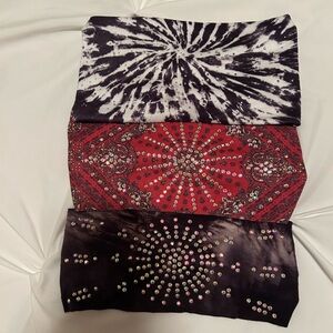 Stylish Tie-Dye and Paisley Headbands